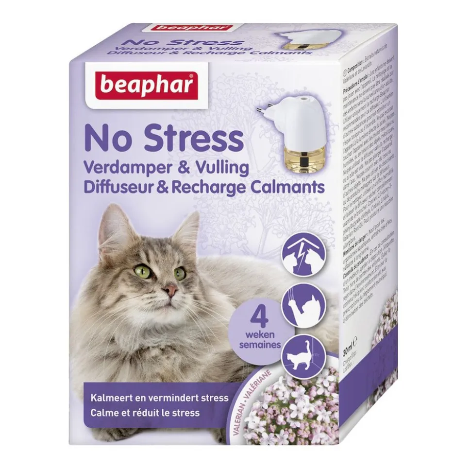 Beaphar No Stress Diffuser Kot, dyfuzor i wkład 30 ml