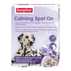 Beaphar No Stress Spot On Dog, krople uspokajające dla psa, 3 x 0,7 ml