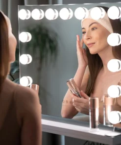 Beautifly Visage LED Vanity Mirror, podświetlane lusterko do makijażu, lustro z regulacją światła LED, 1 szt.