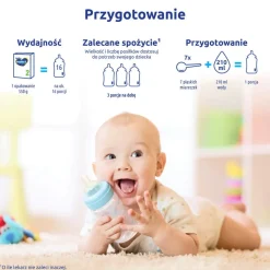 Bebiko 2 NutriFlor Expert, mleko następne dla niemowląt powyżej 6. miesiąca życia, proszek, 550 g