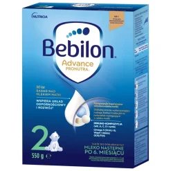 Bebilon 2 Advance Pronutra, mleko następne po 6 miesiącu, proszek, 550 g