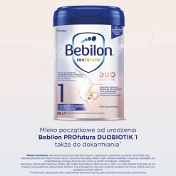 Bebilon PROfutura DUOBIOTIK 1, mleko początkowe od urodzenia, proszek, 800 g