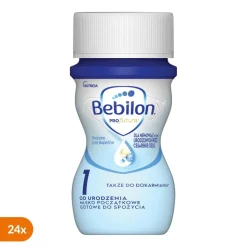 Bebilon Profutura 1, mleko początkowe od urodzenia, gotowe do spożycia, 24 x 70 ml