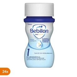 Bebilon Profutura 1, mleko początkowe od urodzenia, gotowe do spożycia, 24 x 70 ml