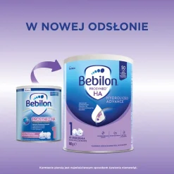 Bebilon Prosyneo HA 1, mleko początkowe dla niemowląt od urodzenia, 400 g