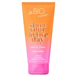BeBio Start Your Active Day, peeling-maska do ciała odżywienie, 200 ml
