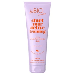 BeBio Start Your Active Training, oleożel do masażu ciała, 250 ml