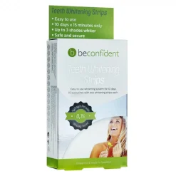 Beconfident Teeth Whitening Strips, paski wybielające, 20 szt.