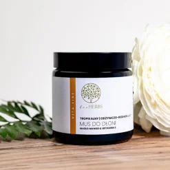 BeeHerbs, odżywczo-regenerujący mus do dłoni, masło mango & witamina E, 100 ml