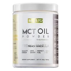 BeKeto, olej MCT w proszku, francuska wanilia, 300 g
