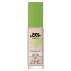 Bell HYPOAllergenic Nude&Moist Make-Up, fluid nawilżająco - odżywczy 01, 30 g