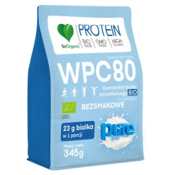 BeOrganic WPC 80 Pure, proszek, 345 g