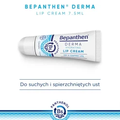 Bepanthen Derma Hydrating Lip Cream, nawilżająco-ochronny krem do ust, 7,5 ml