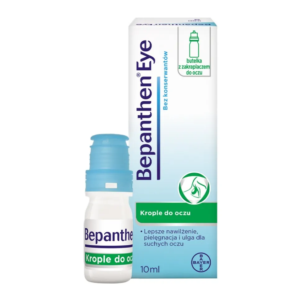 Bepanthen Eye, krople do oczu, 10 ml