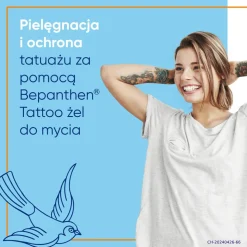 Bepanthen Tattoo, żel do mycia, 200 ml