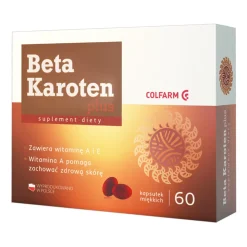 Beta Karoten Plus, kapsułki, 60 szt.