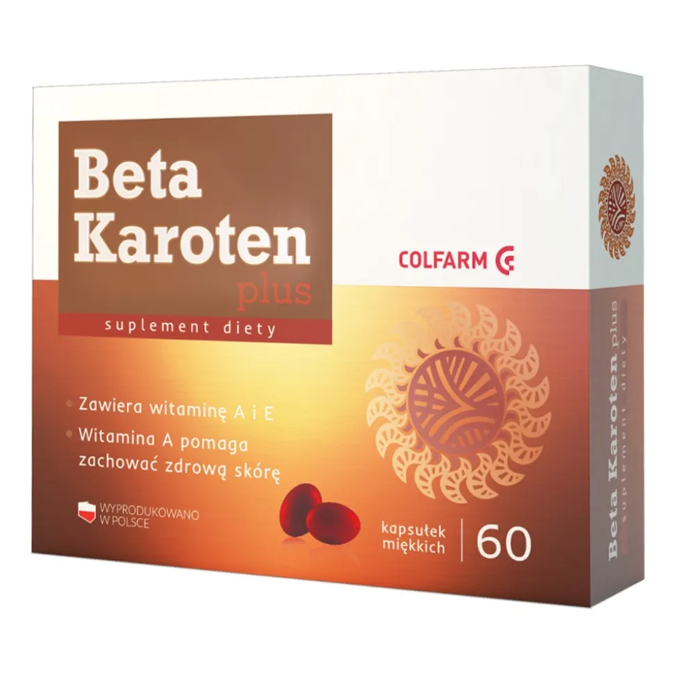 Beta Karoten Plus, kapsułki, 60 szt.