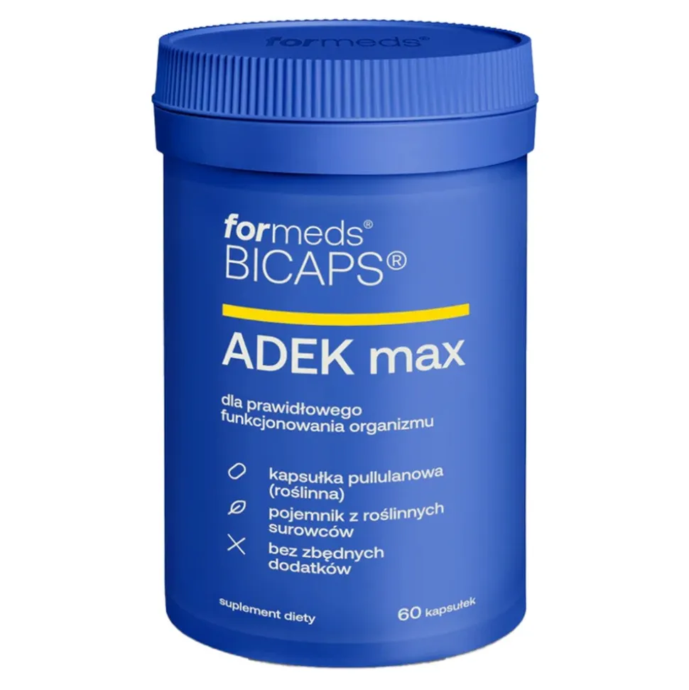 Bicaps ADEK max, kapsułki, 60 szt.