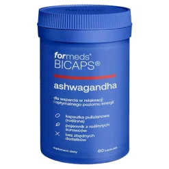 Bicaps Ashwagandha, kapsułki twarde, 60 szt.