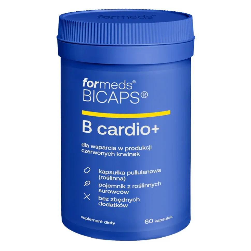 Bicaps B cardio+, kapsułki, 60 szt.