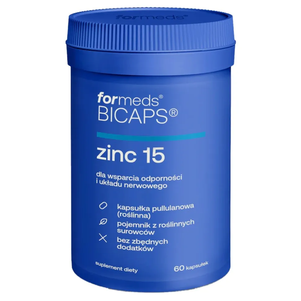 Bicaps Zinc 15, kapsułki, 60 szt.