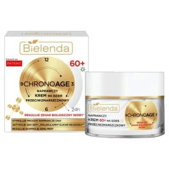 Bielenda Chrono Age 24 h, naprawczy krem przeciwzmarszczkowy 60+, na dzień, 50 ml