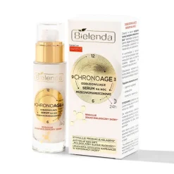 Bielenda Chrono Age 24H, odbudowujące serum przeciwzmarszczkowe na noc, 30 ml