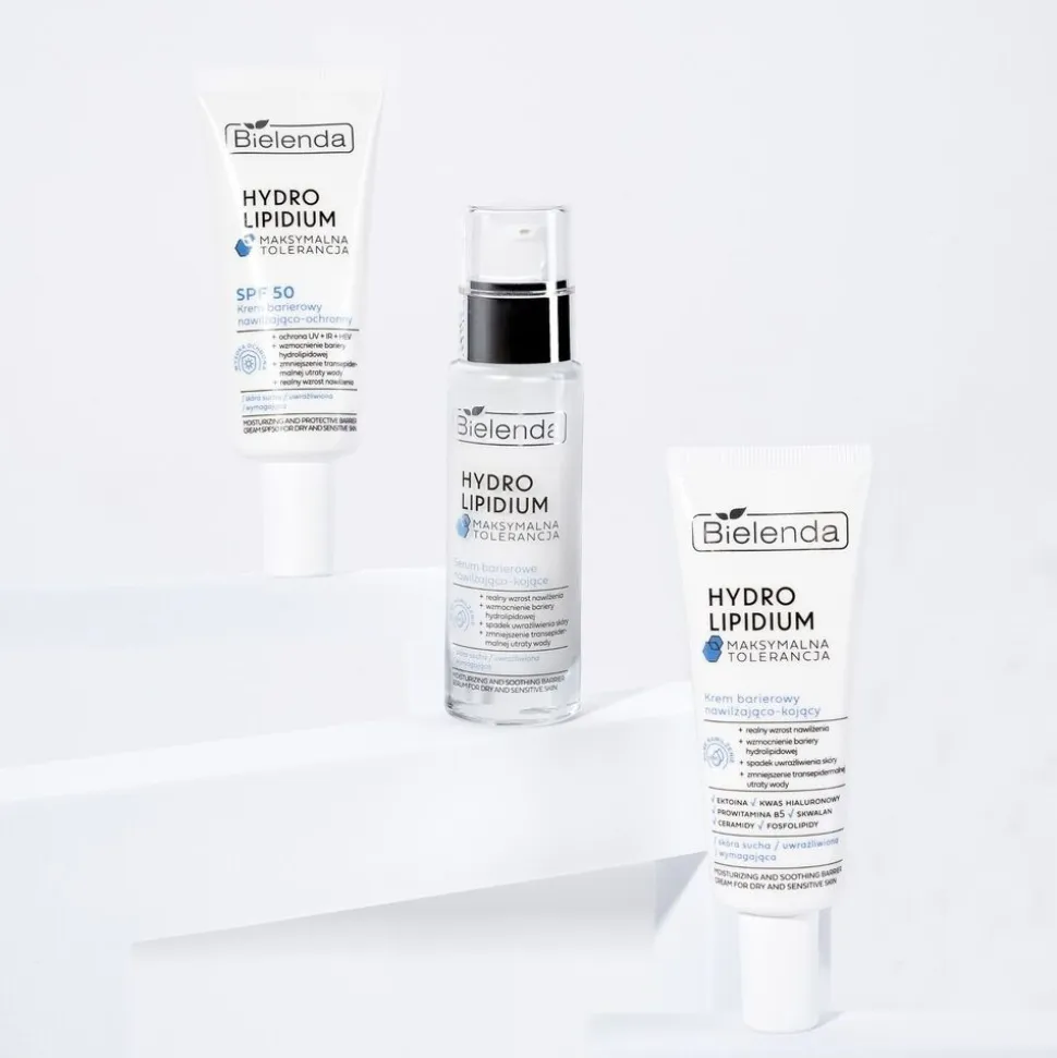 Bielenda Hydro Lipidium, serum barierowe nawilżająco-kojące, 30 ml