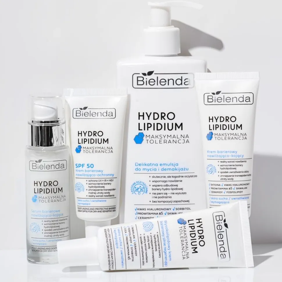 Bielenda Hydro Lipidium, serum barierowe nawilżająco-kojące, 30 ml
