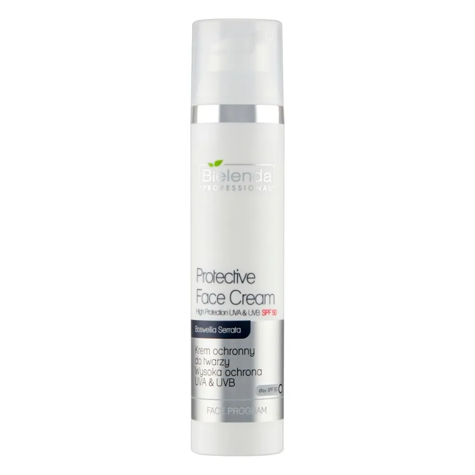 Bielenda Professional, krem ochronny do twarzy SPF 50, 100 ml