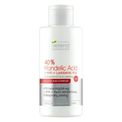 Bielenda Professional, peeling kwasowy do twarzy, 40% kwas migdałowy+ AHA+ kwas laktobionowy, 150g