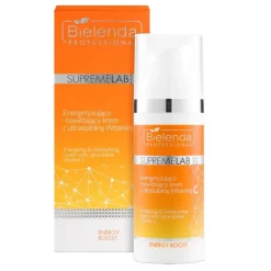 Bielenda Professional SupremeLAB Energy Boost, energetyzująco-nawilżający krem z ultrastabilną Witaminą C, 50 ml