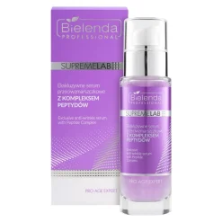 Bielenda Professional SupremeLAB Pro Age Expert, ekskluzywne serum przeciwzmarszczkowe z kompleksem peptydów, 30 ml