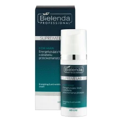 Bielenda Professional SupremeLab For Man, energetyzujący krem o działaniu przeciwzmarszczkowym, 50 ml