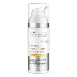 Bielenda Professional, ujędrniające serum do twarzy z koloidalnym złotem, 50 ml