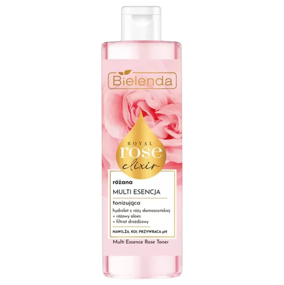 Bielenda, Royal Rose Elixir, różana multi esencja tonizująca, 200 ml
