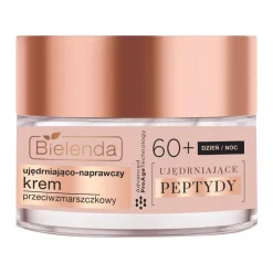 Bielenda Ujędrniające Peptydy, ujędrniająco-naprawczy krem przeciwzmarszczkowy, 60+, 50 ml