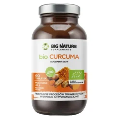 Big Nature Bio Curucma Ginger + Piperyna, tabletki, 150 szt.