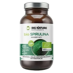 Big Nature Bio Spirulina, tabletki, 200 szt.