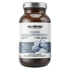 Big Nature Kwas hialuronowy + Kolagen, tabletki, 120 szt.