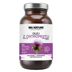 Big Nature Olej z ostropestu, kapsułki, 90 szt.