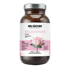 Big Nature Relaxation Plus, kapsułki miękkie, 90 szt.