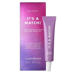 Bijoux Indiscrets IT'S A MATCH! · Liquid Vibrator, żel stymulujący łechtaczkę, 10 ml