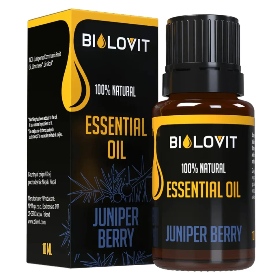 Bilovit, olejek eteryczny jałowiec, 10 ml