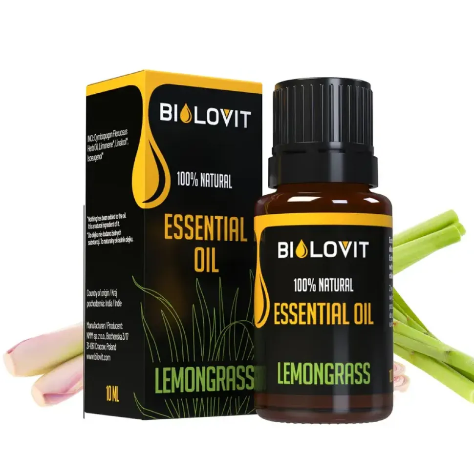Bilovit, olejek eteryczny lemongrasowy, 10 ml