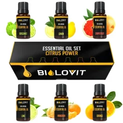 Bilovit, zestaw olejków eterycznych Moc Cytrusów, 6 x 10 ml