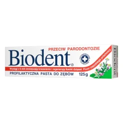 Biodent, pasta do zębów przeciw parodontozie, 125 g