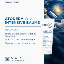 Bioderma Atoderm AD Intensive Baume, balsam emolientowy, 75 ml