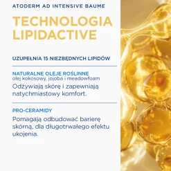 Bioderma Atoderm AD Intensive Baume, balsam emolientowy, 400 ml