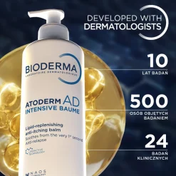 Bioderma Atoderm AD Intensive Baume, balsam emolientowy, 400 ml